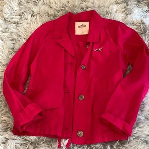 Hot pink Hollister blazer